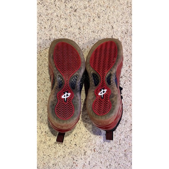 AIR FOAMPOSITE ONE 'METALLIC RED' 2017 US MEN SIZE 10 GREAT CONDITION - Picture 3 of 6